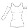 Shirt Hella mit Schulter cut out, Gr. 34-52, E-Book A4, A0 thumbnail number 3