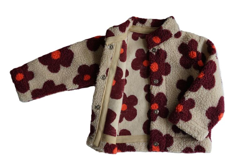 Schnitt + Anleitung Webpelzjacke und Mütze Gr.80-140 image number 8