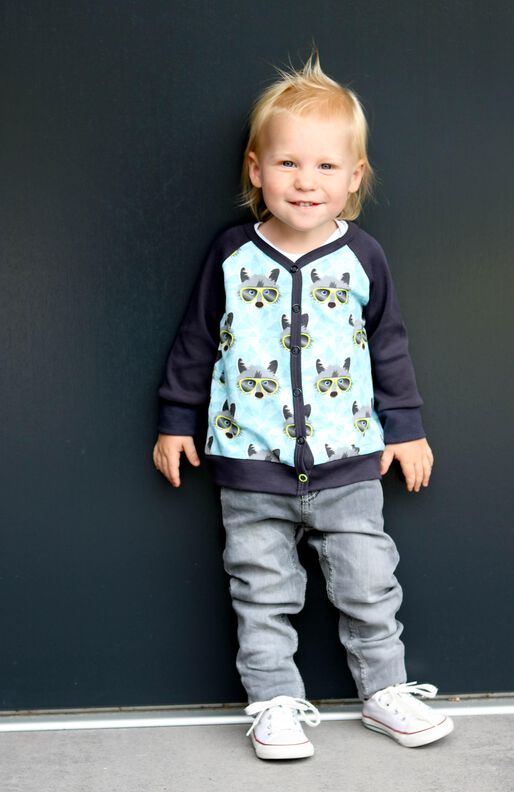 Baby-Cardigan / Schnittmuster und Nähanleitungen image number 4