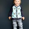 Baby-Cardigan / Schnittmuster und Nähanleitungen thumbnail number 4