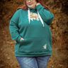 lovely lady oversized hoodie 34-56 Damenpulli Sweater Crop thumbnail number 9