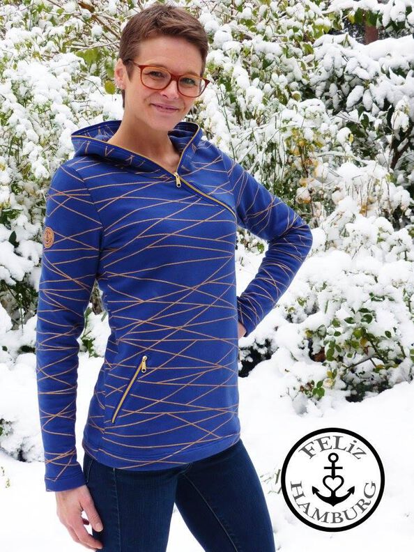 E-Book Hoodie Lady Hennja Gr. 32-50 inkl. Beamerdatei image number 7