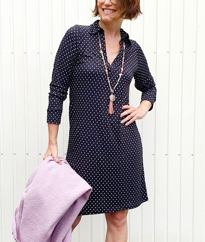 ebook Polo-Kleid/Shirt Emma Damen | Größe 32-58 DIN A4 PDF image number 5