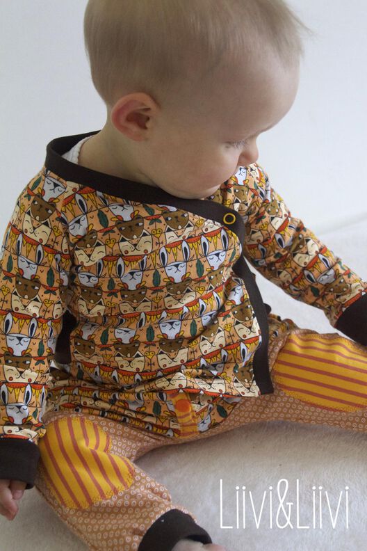 "Wickeljäckchen" Baby-Jäckchen / Schnittmuster  image number 3