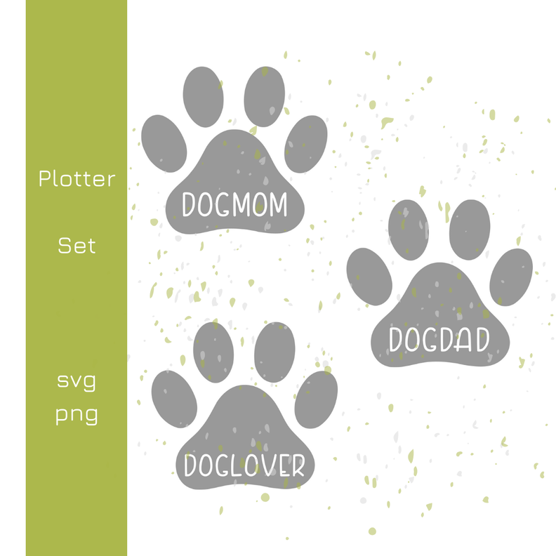 Hundepfote Dogmom / Doglover Plotterdatei | DIY Hunger image number 3