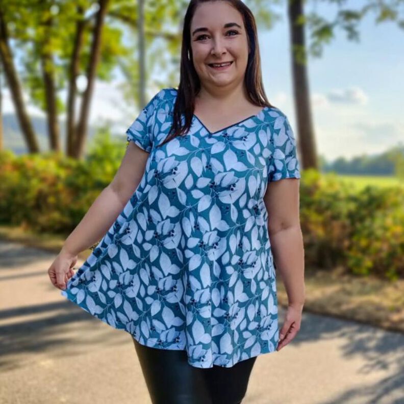 Shirt mit RV Sontje Curvy Gr. 48-60 beamerfähig image number 1