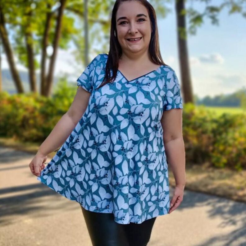 Shirt mit RV Sontje Curvy Gr. 48-60 beamerfähig image number 1