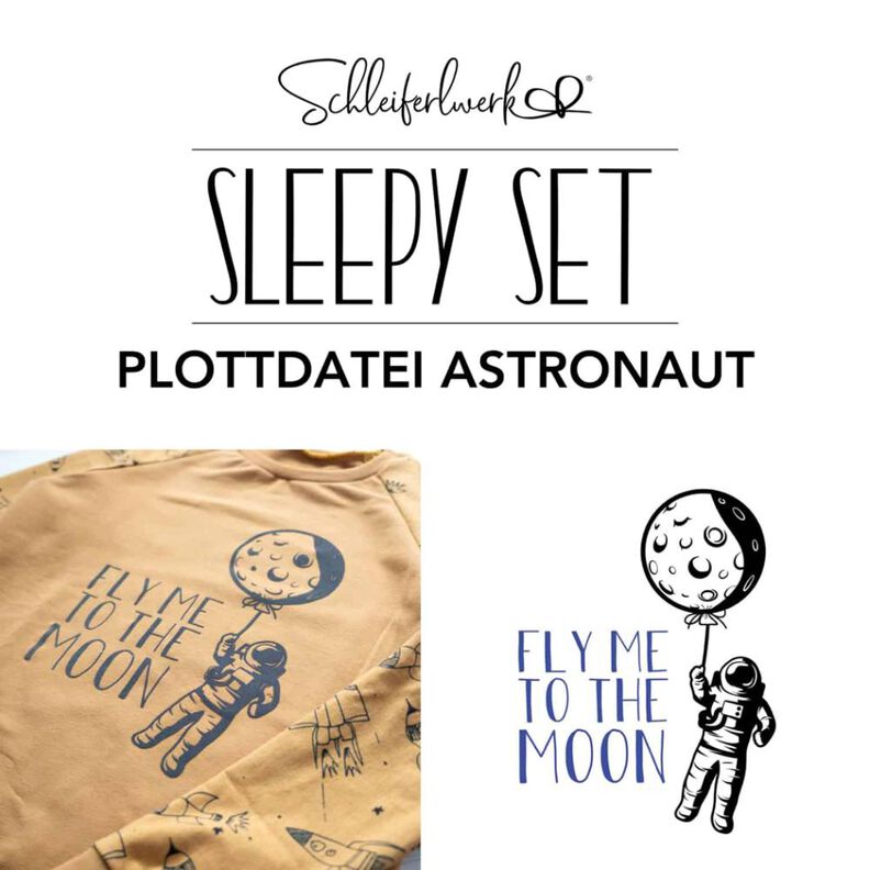 Sleepy Plotterdatei Astronaut | Schleiferlwerk image number 1