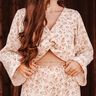 Zweiteiliges Boho Set aus weiter Hose und Bluse | Blossom thumbnail number 4