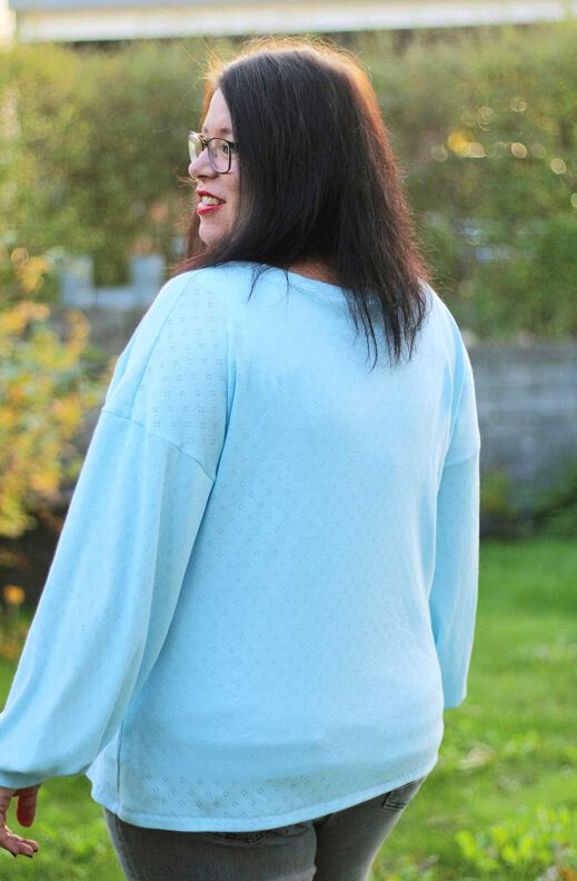 Jersey Bluse (32-56) CASTANHA Damen Shirt Schnittmuster image number 8