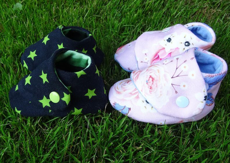 Babyschuhe nähen mit Schnittmuster in 4 Größen image number 6