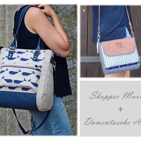 Sparpaket: Shopper Maxima + Damentasche Alexia