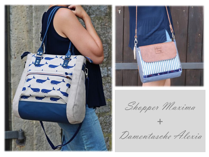 Sparpaket: Shopper Maxima + Damentasche Alexia image number 1