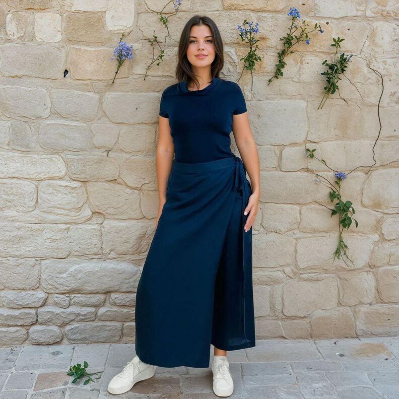 Schnittmuster Wickelhose Madelone | Culottehose | Leinenhose image number 8