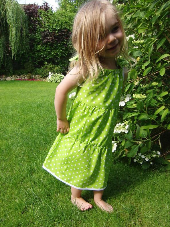 Kleid "Tuli", Schnittmuster und Nähanleitung Gr. 110-152 image number 4