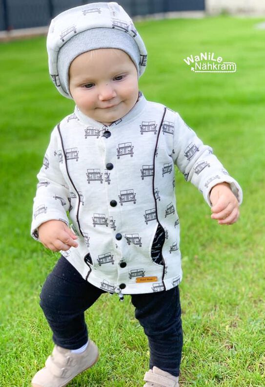 "Signore"kurze Sweatjacke 62 - 146 image number 6