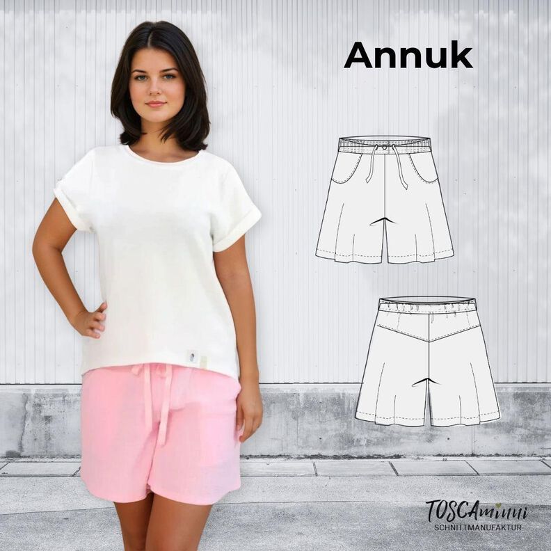 Hose Annuk Gr. 34-54 Schnittmuster image number 1