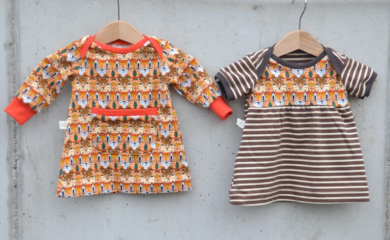 SET Babykleid & Leggings / Nähanleitung und Schnittmuster image number 5