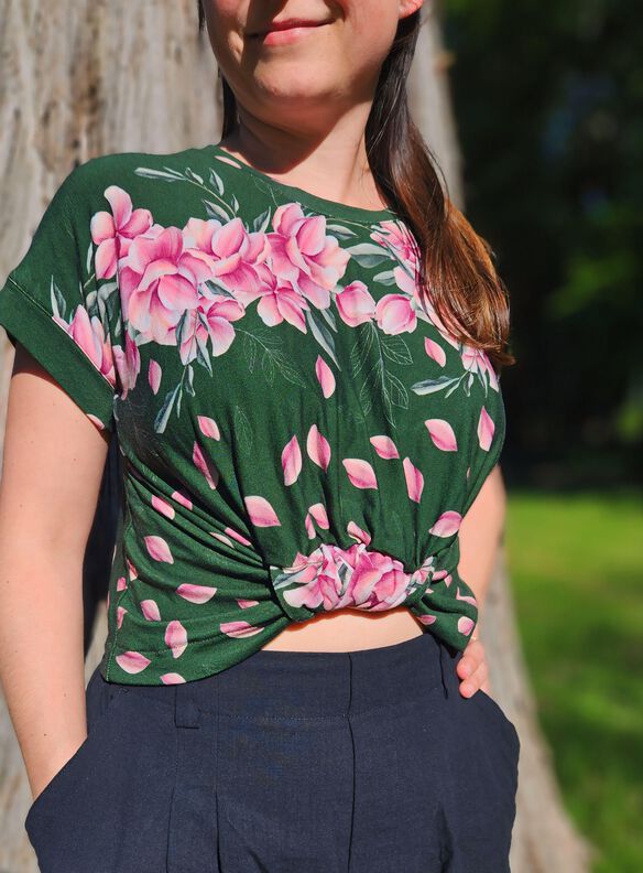 Cropped-Shirt - * Turn MEE crazy * - GR.32-48 image number 3