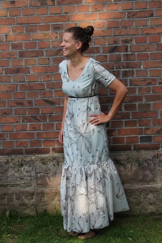 Kleid MASSIMA Gr. 34-52 PDF-Schnitt A4, A0, Anleitung image number 3