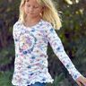 Mädchen - Langarmshirt Carina mit Rüschen Gr. 86 - 140 thumbnail number 10
