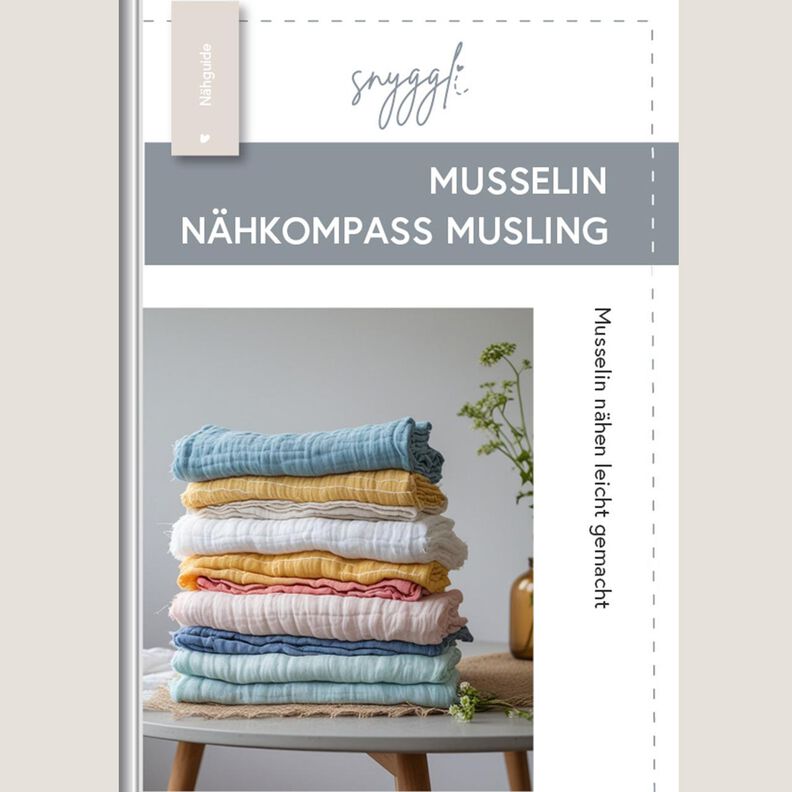 Musselin Kompass Musling Nähguide image number 1