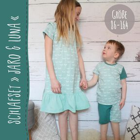 SCHLAFSET "JARO & LUNA" - Schnittmuster und Anleitung