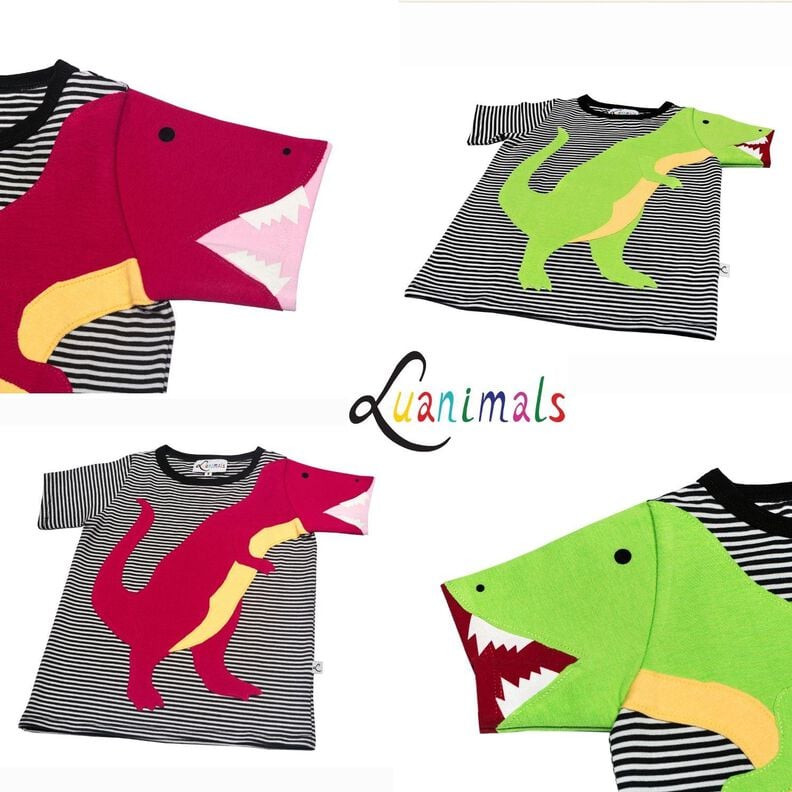 T-Shirt Kind E-Book Luanimals Dino David (86-152cm) image number 8