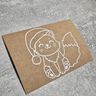 Plotterdatei Katze Weihnachten Mütze SVG PNG DXF thumbnail number 5