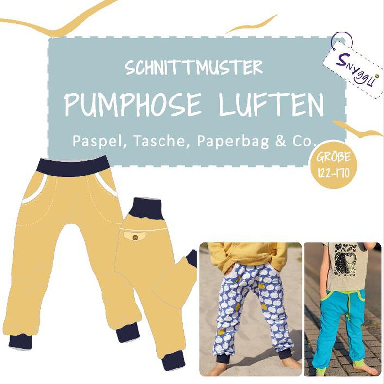 Pumphose Luften Gr. 122-170, inkl. A0 image number 1