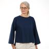 FRAU MAKI  - Bluse mit Quetschfalte  XS-XXL thumbnail number 3