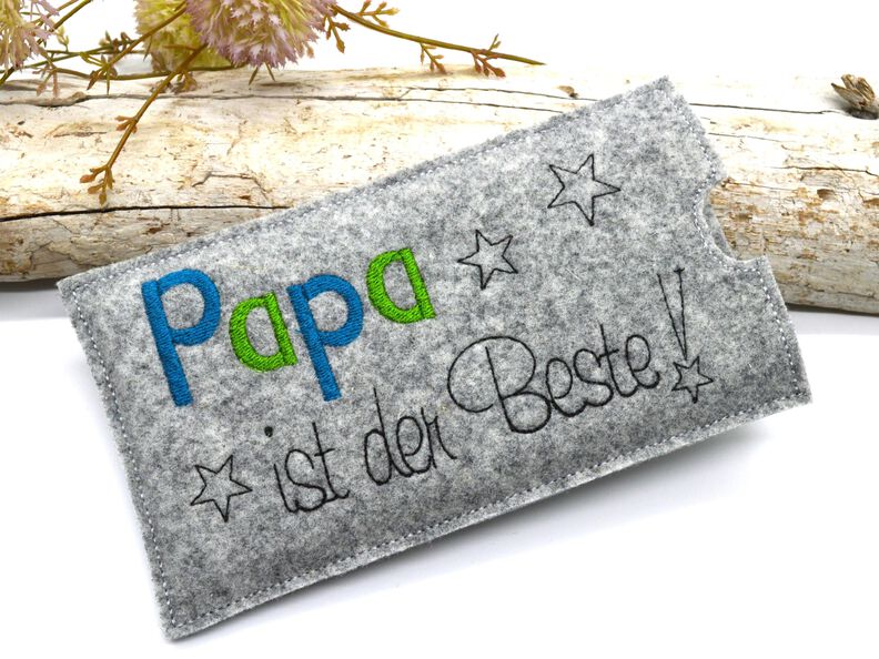 Stickdatei Schokohülle Papa Vater Vatertag image number 4