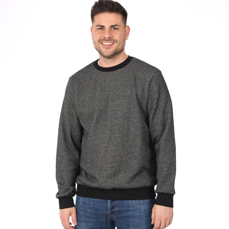 HERR DENIZ - Sweater mit Rundhalsausschnitt S -XXL image number 6