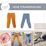 Musselin Hose Strandmusling Gr. 56-170, Leinen, A0, Kombi thumbnail number 1
