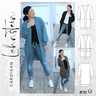 Cardigan LAHNSTEIN Gr. 32-56 Ebook Schnittmuster thumbnail number 1