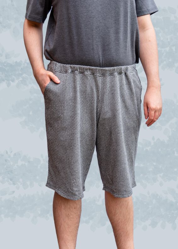 Luca Men – Herren-Shorts mit Gummizug, Gr. 44-60, A4+A0 image number 5