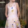 Kornblume: Trägerkleid für Mädchen Gr. 74 – 164 thumbnail number 2