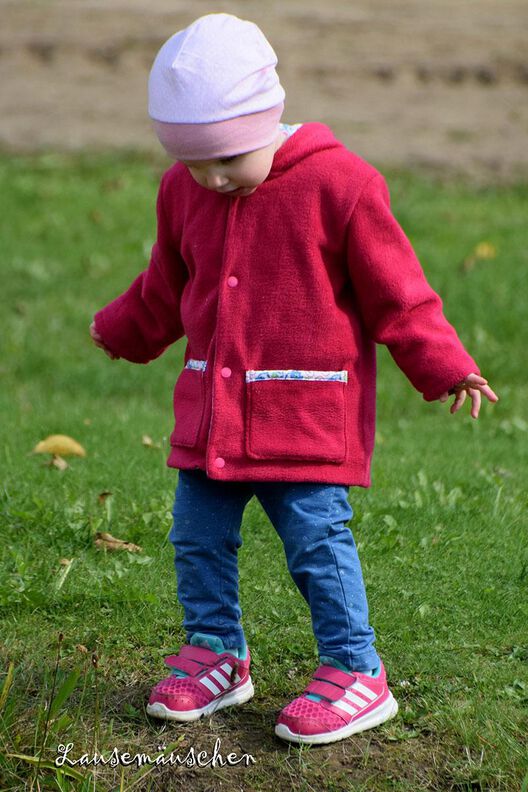 Jacke mit Beleg oder Wendejacke "Henriette", Gr. 62 - 104 image number 4