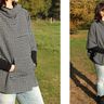 Cape / Poncho "LUNA", Schnittmuster  Gr. 158-46 thumbnail number 5