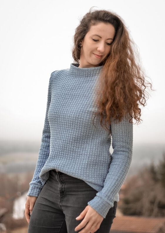 Björk Pullover mit Puffärmeln Gr. 34 -50 image number 5