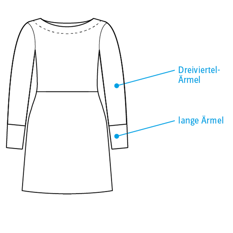 »Winterärmel« für »LaBreton Dress« (32–46) – Add-On image number 7