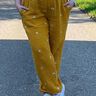 Musselin Hose Strandmusling Gr. 32-50 High Waist, Leinen thumbnail number 3