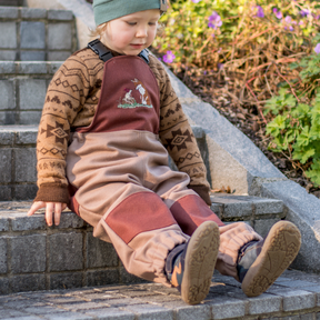Schnittmuster&Nähanleitung Matschhose Pfützenkönig 80-164
