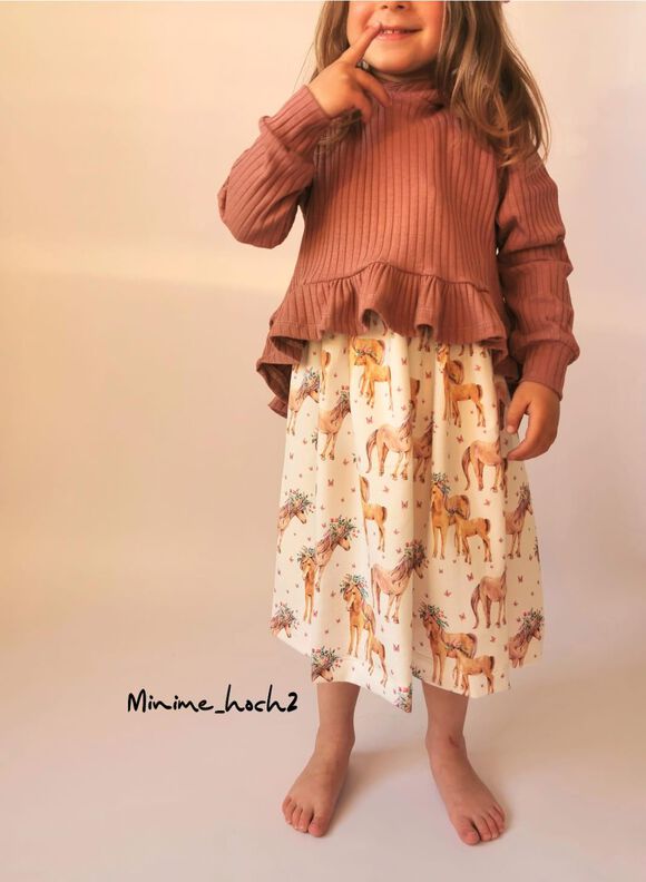 Hoodie #FloweryCrop 74-164 A4/A0/Beamer image number 9