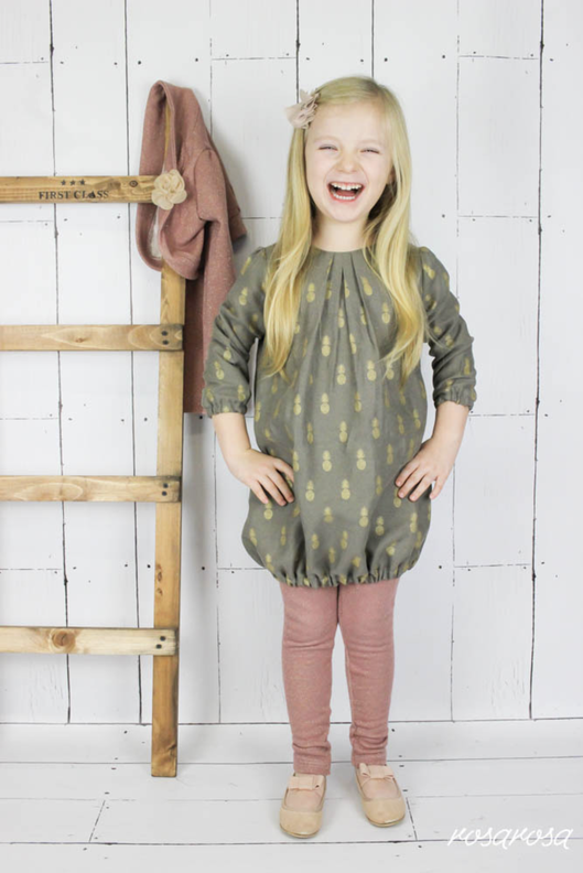 Liz Ballonkleid ♥ Bluse ♥ Tunika für Webware UND Jersey 74 bis 170 image number 3