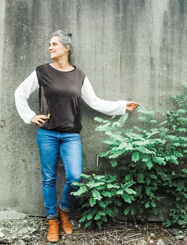 Oversized Pullover "Fungo" (Größen 34 - 48) image number 3