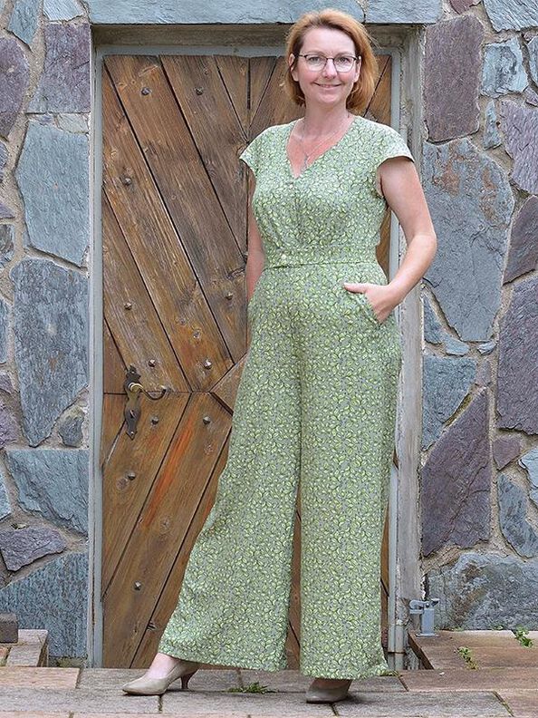 Petite KEVIA- Jumpsuit PDF-A4, A0 und BEAMER image number 6