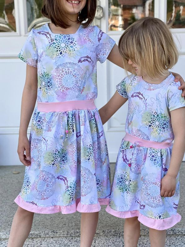 # 290 - Kleid NOVA Gr. 104 - 164 inkl. A0 image number 3