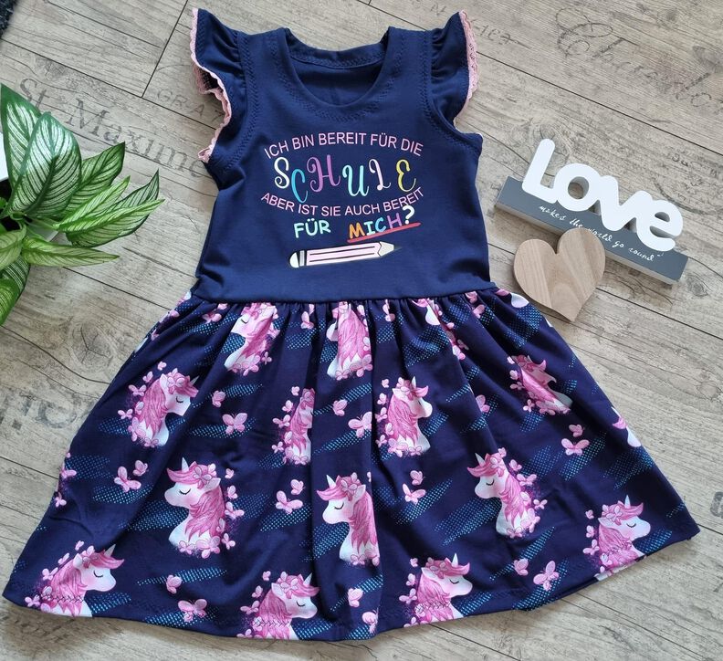 Back 2 Basic Summer Dress Sommerkleid 104 - 164 inkl. A0 image number 9