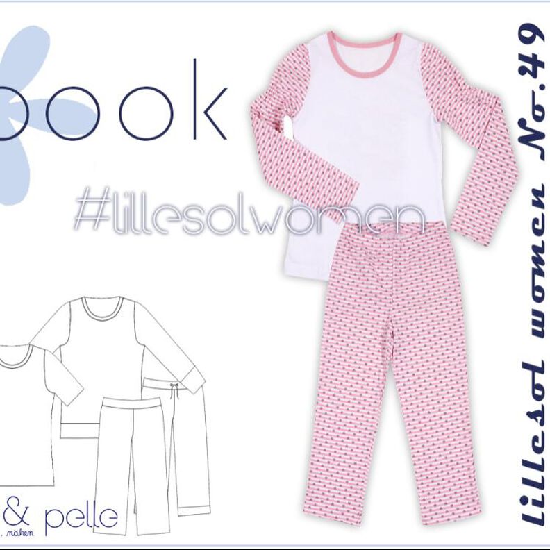 Ebook Damen Schlafanzug *mit A0-Datei + Video* image number 1